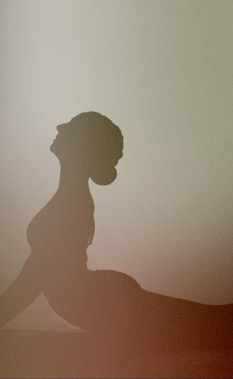 Silhouette en mouvement au studio Axis
