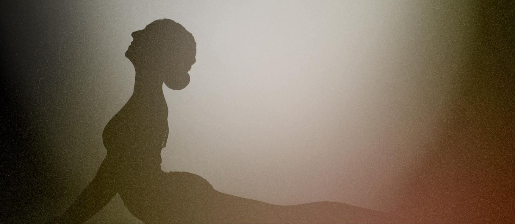 Silhouette en mouvement au studio Axis