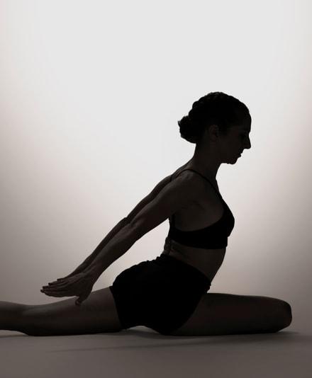 Pratiquante sur un reformer