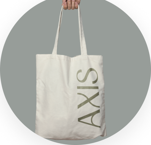 Tote bag Axis